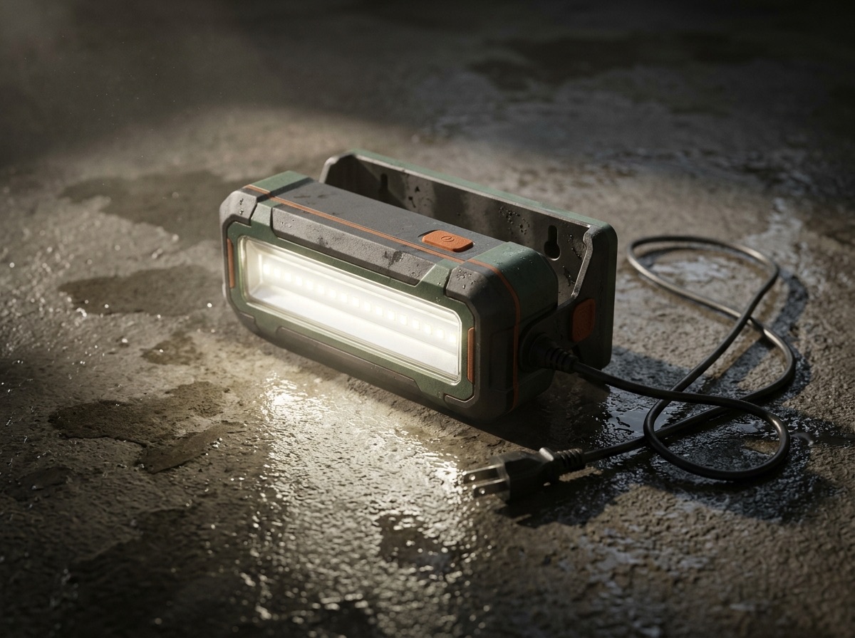 ไฟฉุกเฉิน LED ติดผนัง สว่างเองเมื่อไฟดับ (220V)