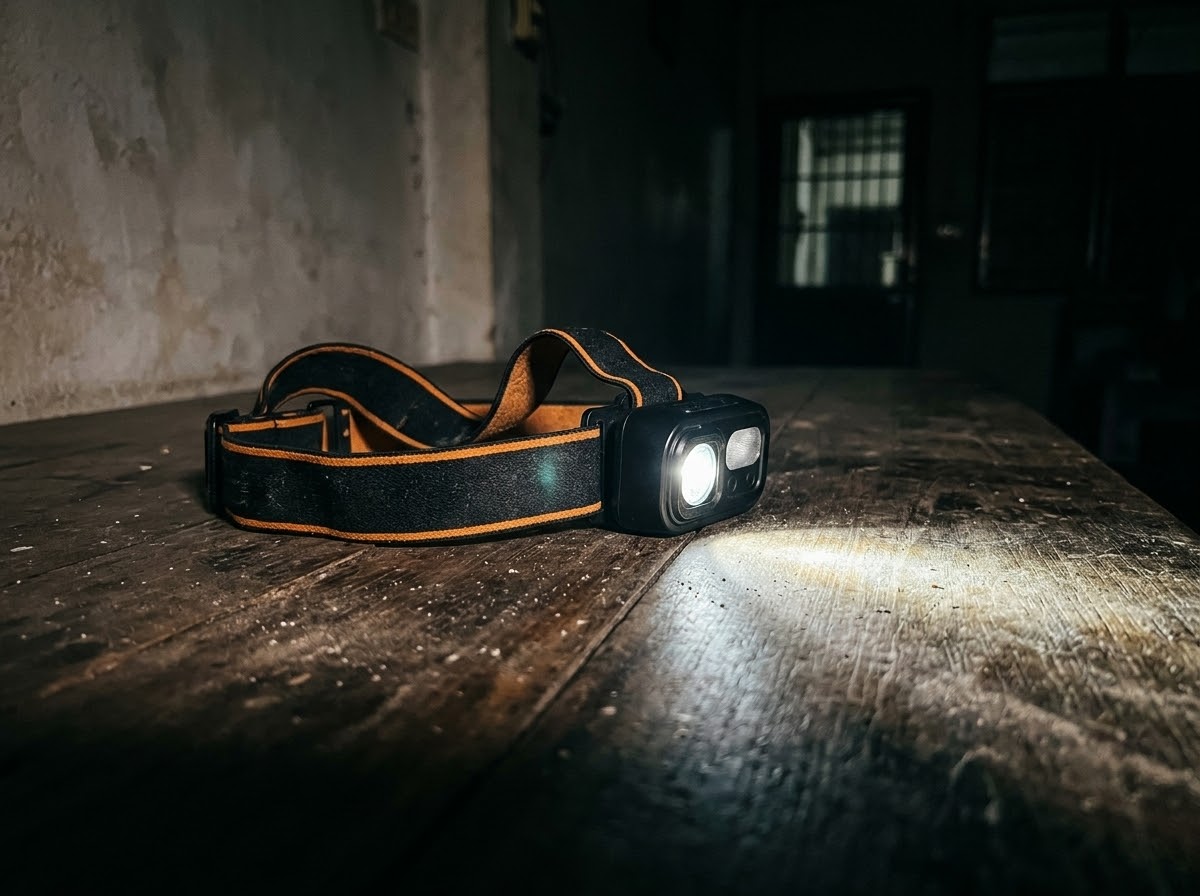 SUPERFIRE HL23-S ไฟฉายคาดหัว LED ชาร์จได้ (แสงขาว/แดง)