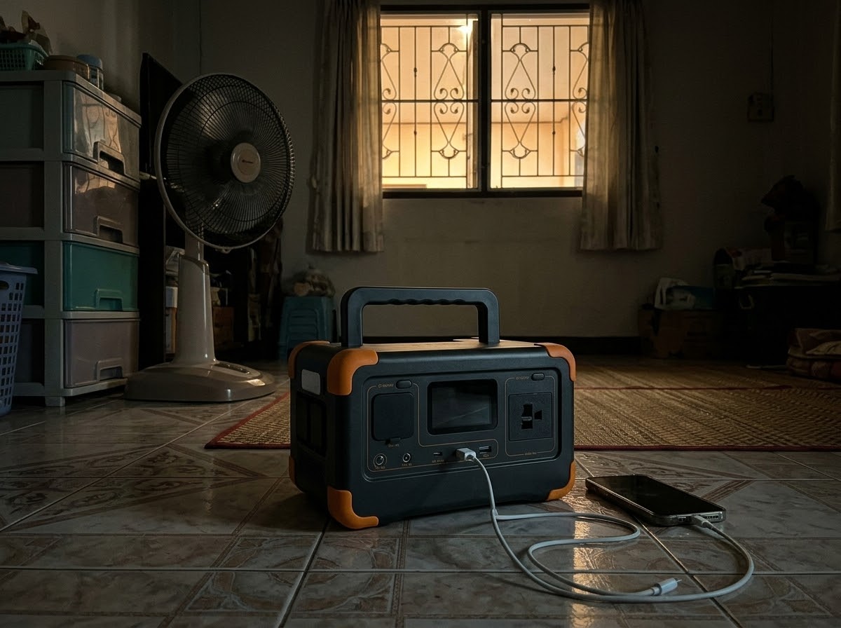 Pecron E300LFP พาวเวอร์สเตชั่น 288Wh 600W แบต LiFePO4 (มีโหมด UPS)