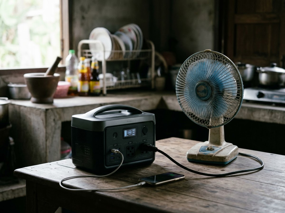 EcoFlow RIVER 3 พาวเวอร์สเตชั่น 245Wh 300W (มีโหมด UPS)